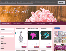 Tablet Screenshot of andelskysvet.cz